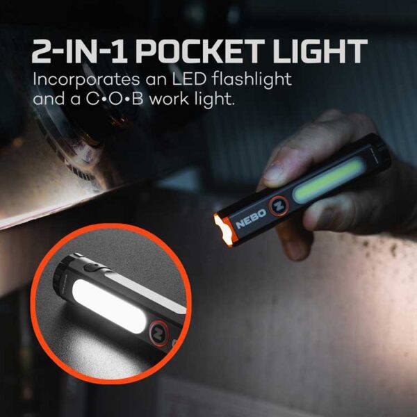 NEBO Mini Larry 500 Flashlight - Image 3