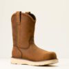 ARIAT Men's Rebar Wedge Pull-On Waterproof Composite Toe Work Boot - Image 3
