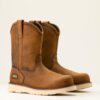 ARIAT Men's Rebar Wedge Pull-On Waterproof Composite Toe Work Boot - Image 2