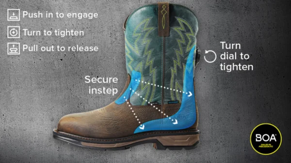 ARIAT WorkHog XT 8" BOA Waterproof Carbon Toe Work Boot - Image 11