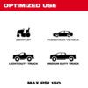 MILWAUKEE M18 18V Cordless Tire Inflator - Bare Tool (2848-20) - Image 8
