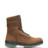 WOLVERINE Men's I-90 DuraShocks® Waterproof Insulated Steel Toe 8" Work Boot (W03295)
