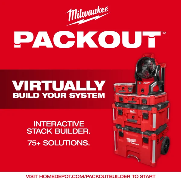 MILWAUKEE M18™ Brushless PACKOUT™ Fan - Bare Tool (0818-20) - Image 6
