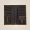 ARIAT Men's Flag Shield Rodeo Wallet - Aged Bark (A35547217) - Image 2