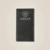 ARIAT Men's Pebble Leather Rodeo Wallet - Black (A3556201)