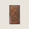 ARIAT Men's Tooled Feather Rodeo Wallet - Brown (A3557502)