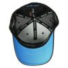 ARIAT Unisex Mesh Side Flexfit Baseball Cap -  Black with Turquoise Logo (1502301) - Image 3