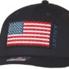 ARIAT Men's Basket Weave Embroidered Flag Richardson 112 Trucker Cap - Navy (A3000086103)