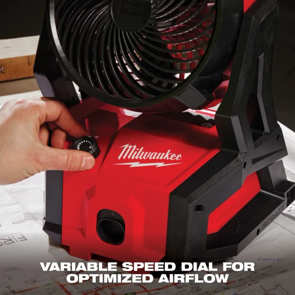 MILWAUKEE M18™ Brushless PACKOUT™ Fan - Bare Tool (0818-20) - Image 7