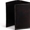 ARIAT Men's Feather Embossed Design Trifold Wallet- Brown (A3557702) - Image 3