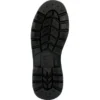 A sole of the shoe with a black sole.